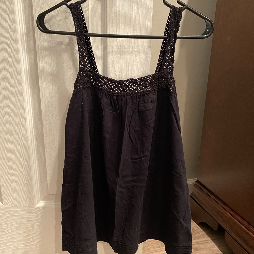 Banana Republic Top, black, size small